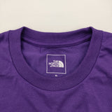 THE NORTH FACE 新品 S/S Nuptse Tee ヌプシ サイズXL NT32448 半袖Ｔシャツ カットソー パープル メンズ ザノースフェイス【中古】6-0424S♪