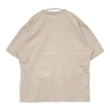nest Robe/UpcycleLino 天然染め 01232-1046 半袖Ｔシャツ カットソー ベージュ レディース ネストローブ/アップサイクルリノ【中古】6-0514S∞