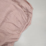 nest Robe 新品 リネンフリルVネックブラウス 01233-1404 ブラウス シャツ ピンク レディース ネストローブ【中古】6-0408M∞