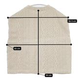 JOURNAL STANDARD LUXE 新品 ケーブルJQベスト 定価16500円 ノースリーブニット ベスト ベージュ キナリ レディース ジャーナルスタンダード ラックス【中古】6-0129M∞