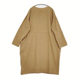 veritecoeur 新品 サイドポケットワンピース 定価30800円 VC-2732 ワンピース 25SS ブラウン レディース ヴェリテクール【中古】5-1118M♪