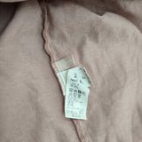 nest Robe/UpcycleLino 01231-1294 コットンリネン コクーン ワンピース ピンク レディース ネストローブ/アップサイクルリノ【中古】6-0408M∞