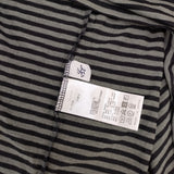 JOURNAL STANDARD LUXE 22070440010030 タートルネック ボーダー カットソー ブラック グレー レディース ジャーナルスタンダード ラックス【中古】5-1128T♪