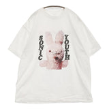 Insonnia Projects Sonic Youth DIRTY BUNNY サイズ3 定価13200円 IP-SY-002 半袖Ｔシャツ カットソー ホワイト メンズ インソニアプロジェクト【中古】5-1118S♪