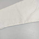 bulle de savon スウェット クルーネック カーディガン ホワイト レディース ビュルデサボン【中古】5-1128M♪