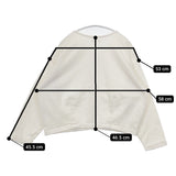 bulle de savon スウェット クルーネック カーディガン ホワイト レディース ビュルデサボン【中古】5-1128M♪