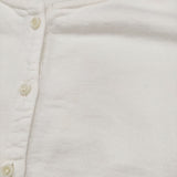bulle de savon スウェット クルーネック カーディガン ホワイト レディース ビュルデサボン【中古】5-1128M♪