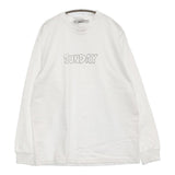 JOURNAL STANDARD LUXE 未使用 SUNDAY SMILE ロンT 定価12100円 長袖Ｔシャツ カットソー ホワイト レディース ジャーナルスタンダード ラックス【中古】5-1118M♪