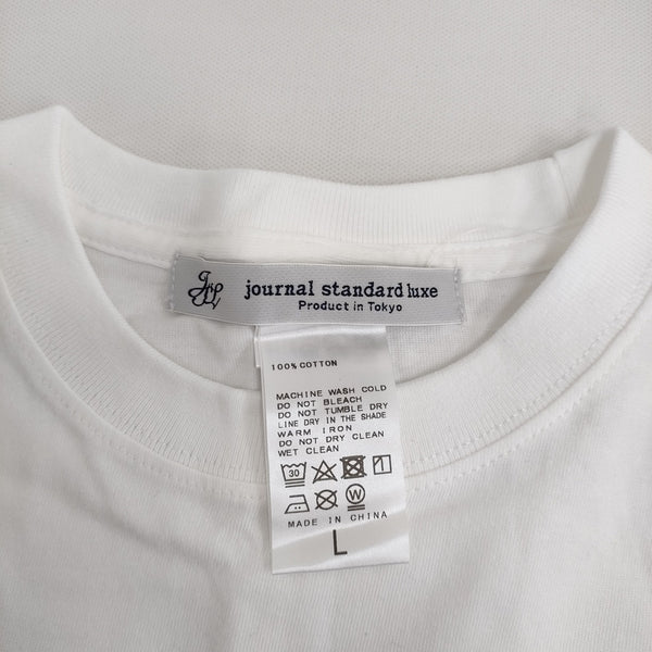 JOURNAL STANDARD LUXE 未使用 SUNDAY SMILE ロンT 定価12100円 長袖T