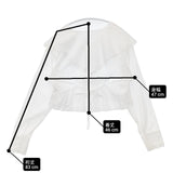 BEAMS 新品 ケミカルレースフリルブラウス 定価20680円 ブラウス シャツ オフホワイト レディース ビームス【中古】6-0411M∞
