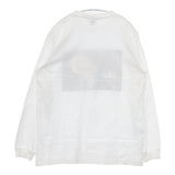 MAY/FOOL メイフール 花柄プリント 長袖Ｔシャツ カットソー ロンＴ ホワイト レディース【中古】6-0218M∞