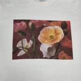 MAY/FOOL メイフール 花柄プリント 長袖Ｔシャツ カットソー ロンＴ ホワイト レディース【中古】6-0218M∞