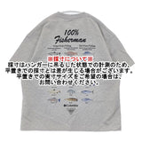 BEAMS/Columbia PFG Logriver BMS 魚 サイズXS 半袖Ｔシャツ カットソー グレー レディース ビームス/コロンビア【中古】6-0514S∞