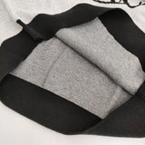 Peate ピート 未使用品 LOGO KNIT PMW-23AW-K01 クルーネック ロゴ コットン ニット ライトグレー メンズ【中古】5-1118T♪