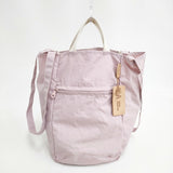 AMIACALVA ナイロン 2WAY トートバッグ ピンク レディース アミアカルヴァ【中古】5-1128G◎