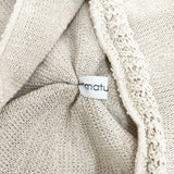 mature ha シルク 帽子 ベレー帽 ベージュ レディース マチュアーハ【中古】6-0212M◎