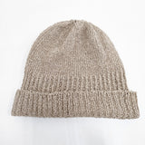 RACAL Washi Knit watch 和紙ニットワッチ 帽子 ニットキャップ ベージュ メンズ ラカル【中古】6-0216S◎