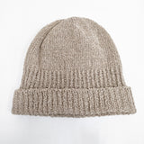 RACAL Washi Knit watch 和紙ニットワッチ 帽子 ニットキャップ ベージュ メンズ ラカル【中古】6-0216S◎