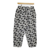 R&D.M.Co- 未使用 jacquard daisy ジャガードデイジー 6909 定価53900円 パンツ ブラック ホワイト レディース オールドマンズテーラー【中古】6-0129G∞