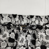 R&D.M.Co- 未使用 jacquard daisy ジャガードデイジー 6909 定価53900円 パンツ ブラック ホワイト レディース オールドマンズテーラー【中古】6-0129G∞