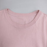 nest Robe 01243-1142 アメリカンドライ天竺 BIG Tee 定価12100円 コットン 半袖Ｔシャツ カットソー ピンク レディース ネストローブ【中古】6-0421S△