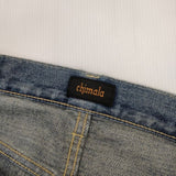 chimala ダメージ加工カットオフ ボタンフライ JOURNAL STANDARD LUXE デニムパンツ ブルー レディース チマラ【中古】6-0216M∞
