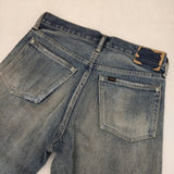 chimala ダメージ加工カットオフ ボタンフライ JOURNAL STANDARD LUXE デニムパンツ ブルー レディース チマラ【中古】6-0216M∞