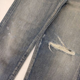 chimala ダメージ加工カットオフ ボタンフライ JOURNAL STANDARD LUXE デニムパンツ ブルー レディース チマラ【中古】6-0216M∞