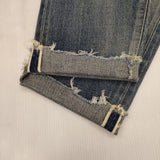 chimala ダメージ加工カットオフ ボタンフライ JOURNAL STANDARD LUXE デニムパンツ ブルー レディース チマラ【中古】6-0216M∞