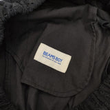 BEAMS BOY カットワーク タック スカート 定価15800円 スカート ブラック レディース ビームスボーイ【中古】6-0216M∞