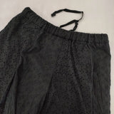 BEAMS BOY カットワーク タック スカート 定価15800円 スカート ブラック レディース ビームスボーイ【中古】6-0216M∞