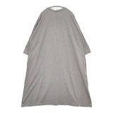 UNIVERSAL TISSU ビッグワイド長袖コットンワンピース 定価14850円 UT171CT050 ワンピース グレー レディース ユニバーサルティシュ【中古】6-0216M∞