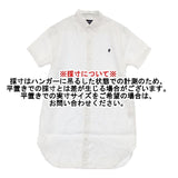 GYMPHLEX J-0998 リネン ボタンダウン FLANDERS LINEN 半袖シャツ ホワイト レディース ジムフレックス【中古】6-0514S∞