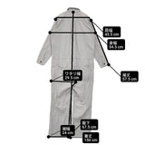 Yarmo Boiler Suit ボイラースーツ YAR-20SS 製品洗い オールインワン ツナギ グレー レディース ヤーモ【中古】6-0411M∞