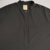 JOURNAL STANDARD L'essage チュニック丈 シャツワンピ ワンピース ブラック レディース ジャーナルスタンダードレサージュ【中古】6-0411M∞