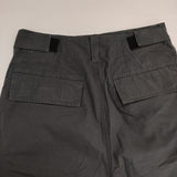 MHL. LIGHTWEIGHT COTTON NYLON TROUSERS 定価29700円 595-4140505 パンツ 24SS チャコールグレー レディース エムエイチエル【中古】6-0129G∞