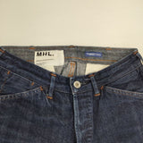 MHL./CANTONOVERALLS 595-240355 ペインター デニムパンツ ブルー レディース エムエイチエル/キャントンオーバーオールズ【中古】6-0218G∞