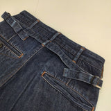 MHL./CANTONOVERALLS 595-240355 ペインター デニムパンツ ブルー レディース エムエイチエル/キャントンオーバーオールズ【中古】6-0218G∞