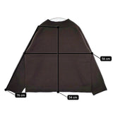 MHL. 595-4263503 FELTED ROUGH WOOL 定価26400円 ハイネック セーター ニット 24AW ブラウン レディース エムエイチエル【中古】5-1214T∞