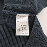 MHL. COATED DRY COTTON サイズ2 定価24970円 コットンニット ベスト 25SS ブルーグレー レディース エムエイチエル【中古】5-1118M♪