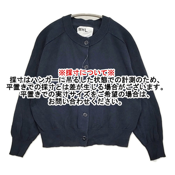 MHL. COATED DRY COTTON サイズ2 定価26950円 595-5164501 コットン