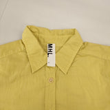 MHL. 578-153276 コットン 長袖シャツ イエロー レディース エムエイチエル【中古】6-0218M∞