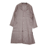 fog linen work リネンショップコート サイズM コート パープル レディース フォグリネンワーク【中古】6-0303M♪