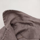fog linen work リネンショップコート サイズM コート パープル レディース フォグリネンワーク【中古】6-0303M♪