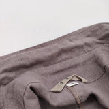 fog linen work リネンショップコート サイズM コート パープル レディース フォグリネンワーク【中古】6-0303M♪