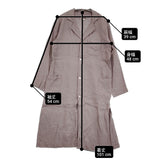 fog linen work リネンショップコート サイズM コート パープル レディース フォグリネンワーク【中古】6-0303M♪