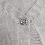 snidel ショート丈 カーディガン ピンクベージュ IVR レディース スナイデル【中古】5-1214T∞