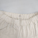 ヤンマ産業/YAMMA コットン 会津木綿 ロングスカート ベージュ キナリ レディース ヤンマ産業【中古】6-0218M∞