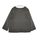 ヤンマ産業/YAMMA 麻 リネン プルオーバー ブラウス シャツ グレー レディース ヤンマ産業【中古】6-0218M∞
