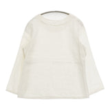 ヤンマ産業/YAMMA 麻 リネン ブラウス シャツ オフホワイト レディース ヤンマ産業【中古】6-0303M♪